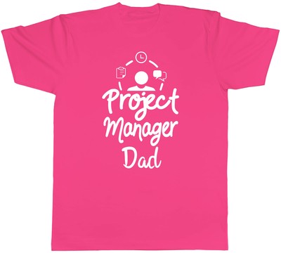Project Manager Dad Mens Unisex T-Shirt Tee