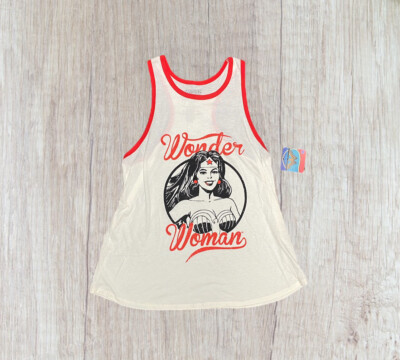 DC Comics Original Wonder Woman Tank Top Racerback Size XL NEW!
