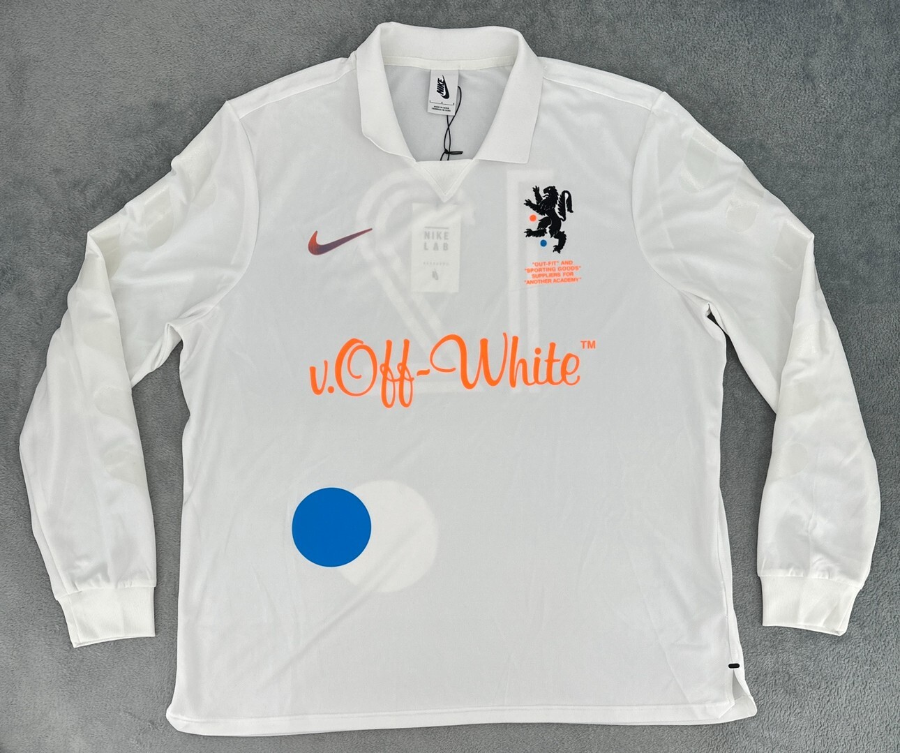 Nike x Off-White Jersey Men's Large Virgil Abloh Mercurial Nike x Off-White Jersey Men's Large Virgil Abloh Mercurial