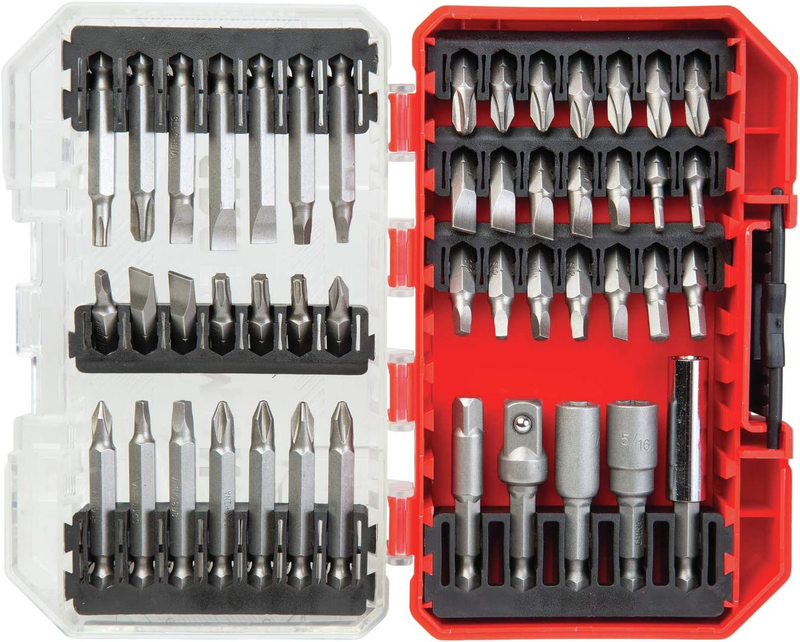 Craftsman  Screw Driving Bits Set CMAF1247  Steel 47 pc Tools Screw Gun W/ Case.