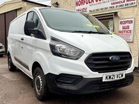 2021 Ford Transit Custom 2.0 EcoBlue 105ps Low Roof Leader Van PANEL VAN Diesel 