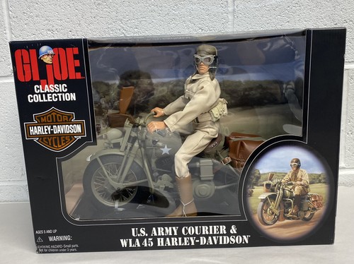 ミリタリー G.I. Joe U.S. ArmyCourier&WLA45 GI JOE U.S. Army Courier & WLA 45 Harley-Davidson Classic