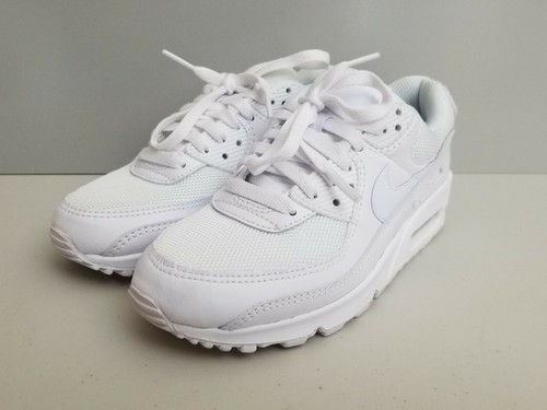 Nike Air Max 90 Mono White Sneakers Womens Size 7 38 New | eBay