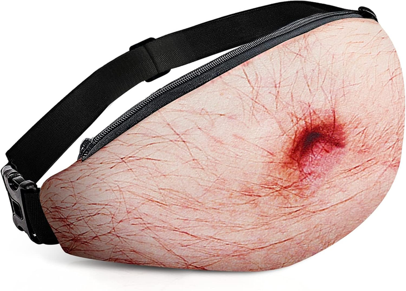 Funny Gag Gifts White Elephant Gift Dad Belly Pack,Fake Belly ...