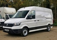 VOLKSWAGEN CRAFTER 140HP AIRCON TRENDLINE MWB HIGH ROOF EURO 6 White Manual Dies