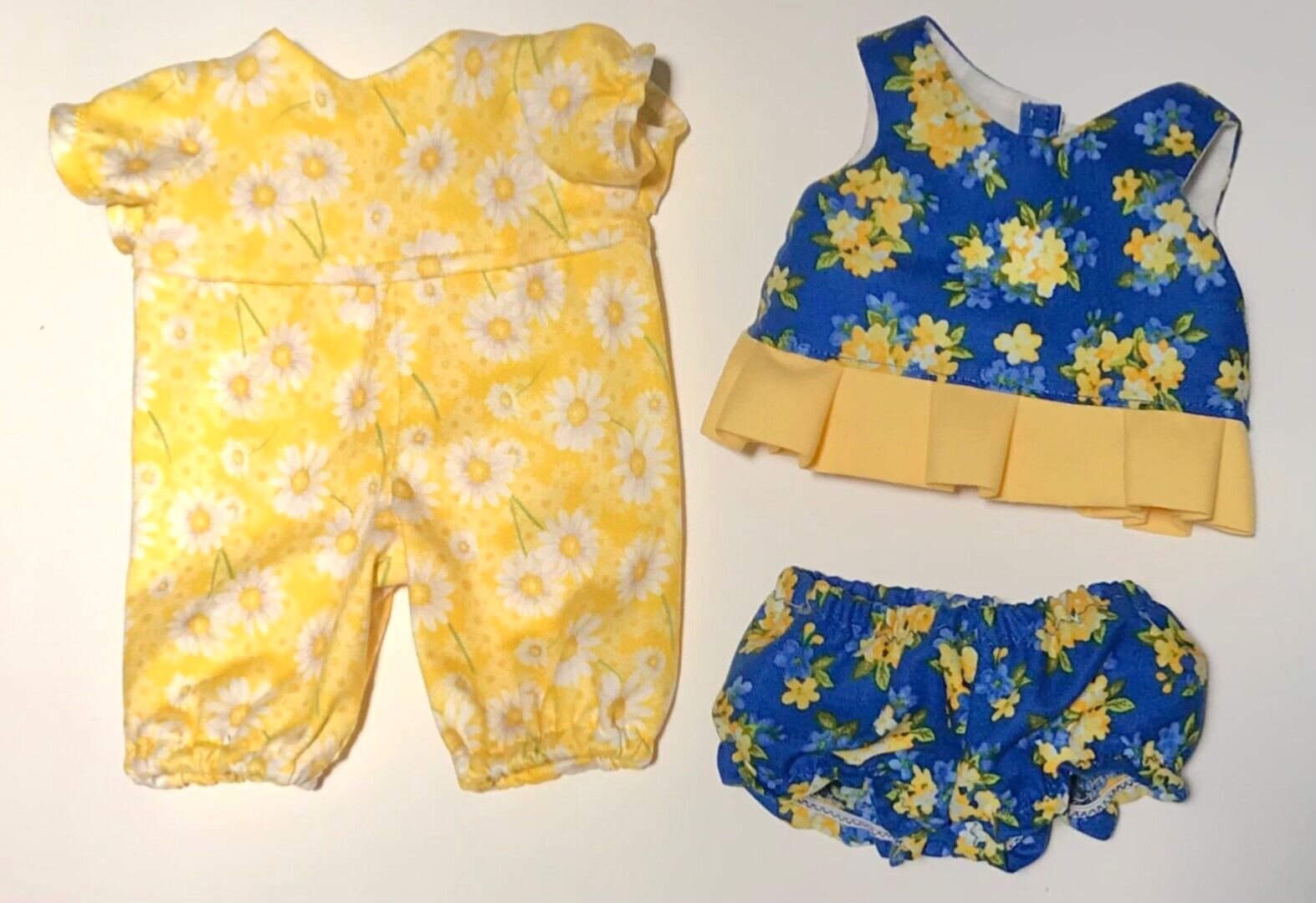 Wee Baby Stella clothes 12” Doll 🩷 3 Piece Set ROMPER + 2 piece Outfit NEW