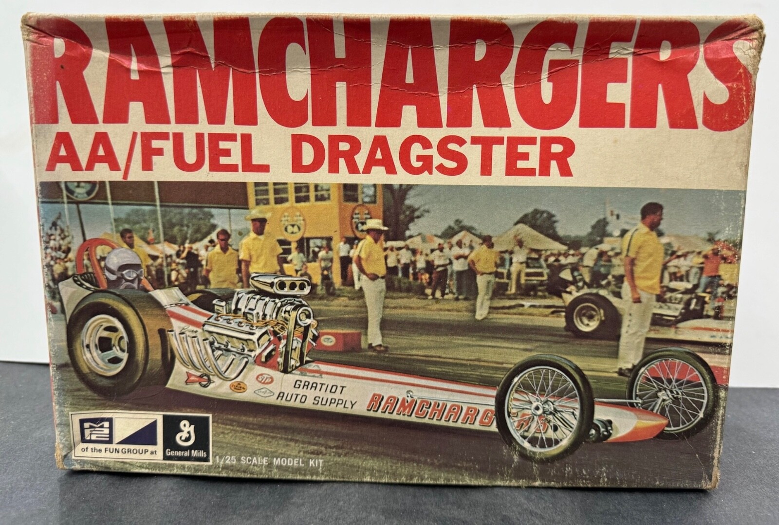 MPC 0749 Ramchargers AA/Fuel Dragster vintage KIT 1/25 McM