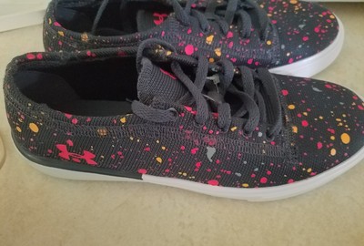 Under Armour Girls Pre-School KickIt2 Splatter Lifestyle Shoes- Size 3Y