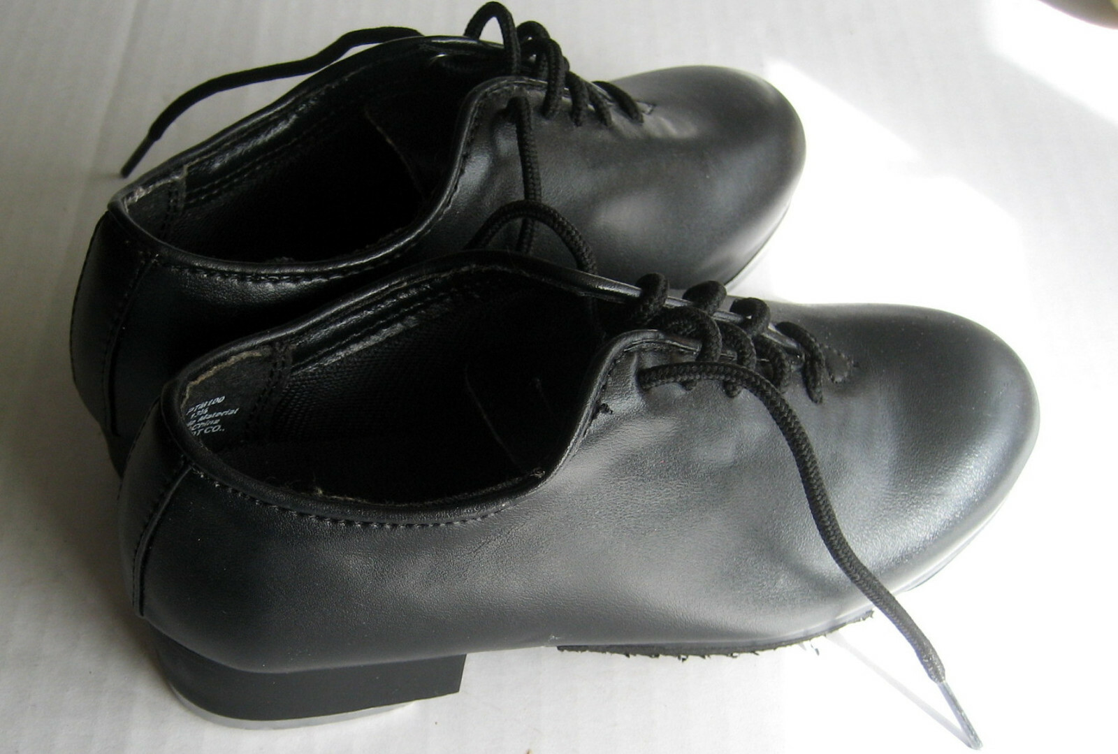 Dance Class Rhythm Tones   Shoes Child Black Size  13 1/2