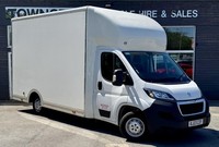 2023 Peugeot Boxer 2.2 BlueHDi 140PS Low Loader Luton Box Van CHASSIS CAB Diesel