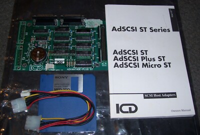 Atari 520 1040 ST STE Mega Computer ICD AdSCSI Plus ST External Hard Drive PCB