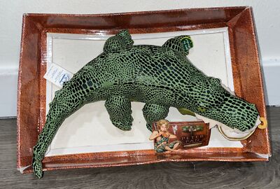 Original 2003 Peter Pan Live Action Crocodile Plush Toy by Applause New in Box