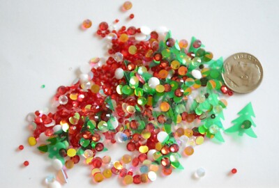 Christmas Carnival Sparkletz / Beads, Sequins, Gemstones / Shaker Cards & Crafts
