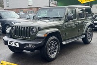 2021 Jeep Wrangler 2.0 GME 80th Anniversary SUV 4dr Petrol Auto 4WD Euro 6 (s/s)