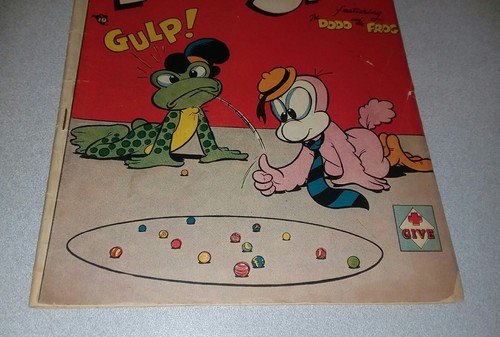 Funny Stuff #43 Golden Age DC Funny Animal Comics 1949 superboy 1 ad lot cartoon