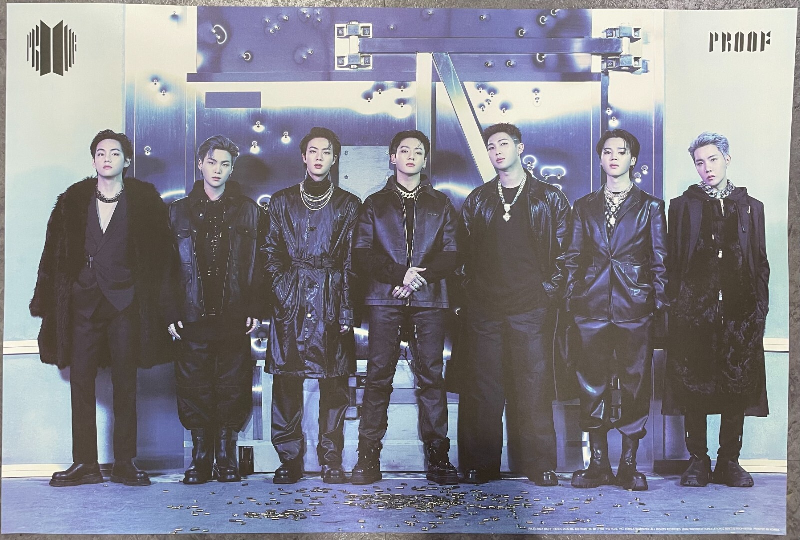 防弾少年団(BTS) - BTS PROOF EXHIBITION 展示会 ポスター POSTER ４種類 BTS - Proof album Official Unfolded Poster in tube case | eBay