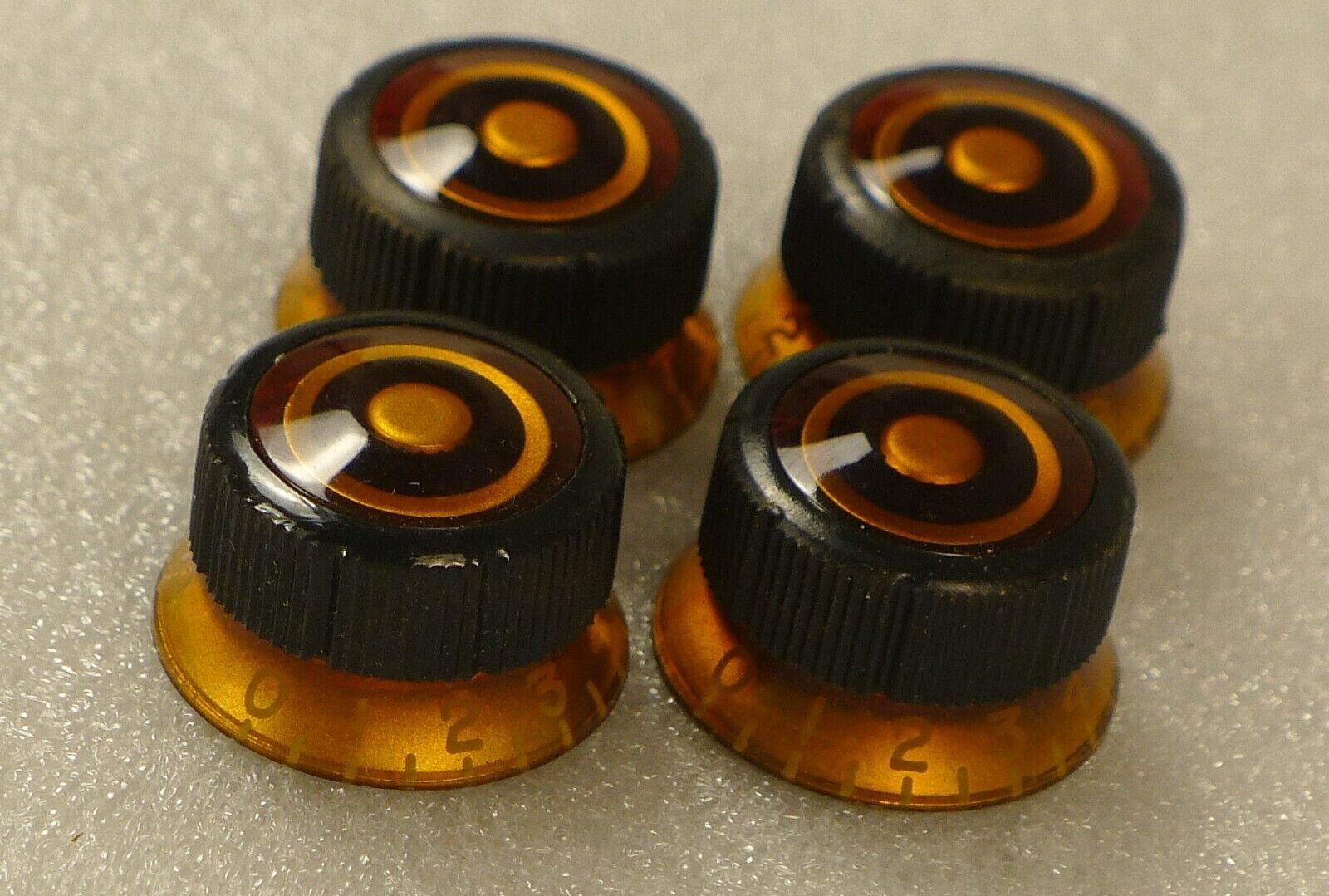 4 pieces Genuine Ibanez Artist Volume Tone Speed Knob For Les Paul