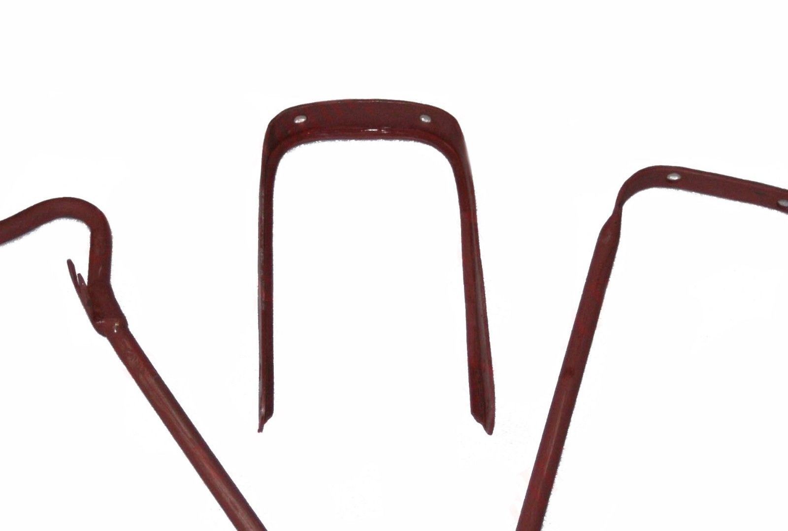 BSA Front Rear Mudguard Stays Bare Metal B31 B33 A10 A7 Plunger Model  