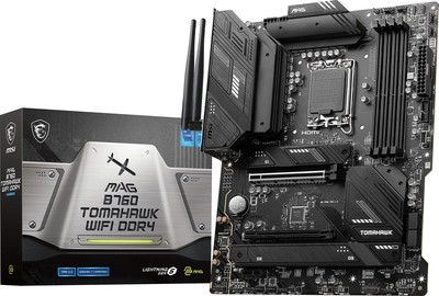 MSI MAG B760 Tomahawk WiFi DDR4 Gaming Motherboard (Supports 12th/13th/14th G...