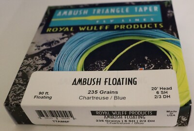 Royal Wulff Ambush Floating Fly Line TTAM3F Thru TTAM12F
