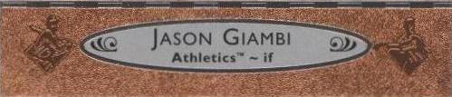 1996 Upper Deck - Jason Giambi #412