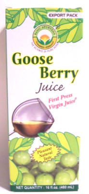 Basic Ayurveda Goose Berry Amla Juice Anti Inflamatory-First Press-16 oz Ex 3/25