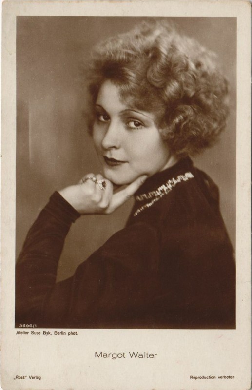 Cpa Ak Margot Walter Film Star (1135452)