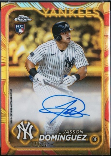 2024 Topps Gilded Collection - Jasson Dominguez #CGA-JD