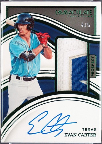 2023 Panini Immaculate Collection - Evan Carter #59