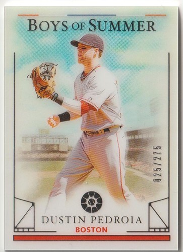 2024 Panini Boys of Summer - Dustin Pedroia #34