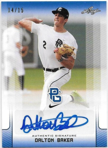 2017 Leaf Perfect Game National Showcase - Dalton Baker #BA-DB1