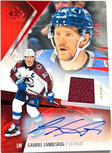 2023-24 Upper Deck SP Game Used - Gabriel Landeskog #84