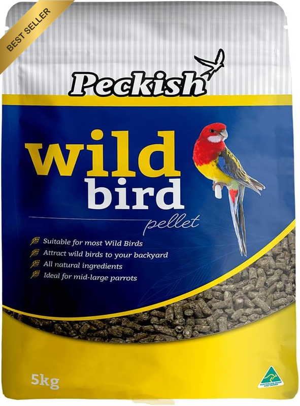 Bird Pellet - Premium Quality, One Size - All Natural Ingredients, Suitable for