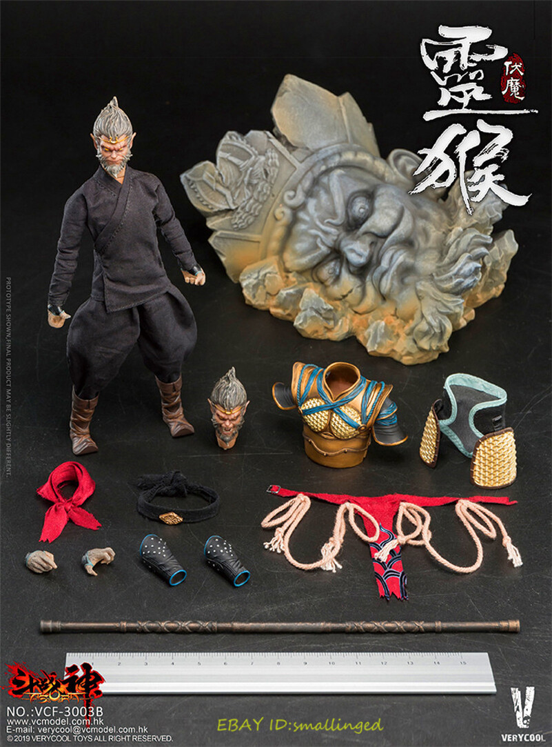 Verycool Toys Wukong Deluxe バージョン Unboxing Monkey King 1/12 Deluxe Version from Very Cool Toys