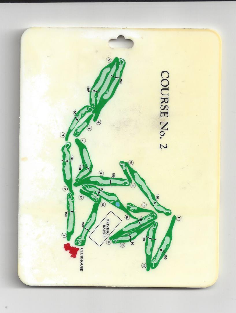 Pinehurst course # 2  Bag Tag golf RARE 1993