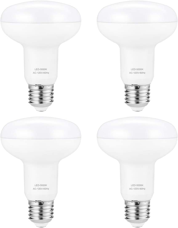 BR25/R25 Led Can Light Bulbs, 9W Dimmable Flood Lights 5000K