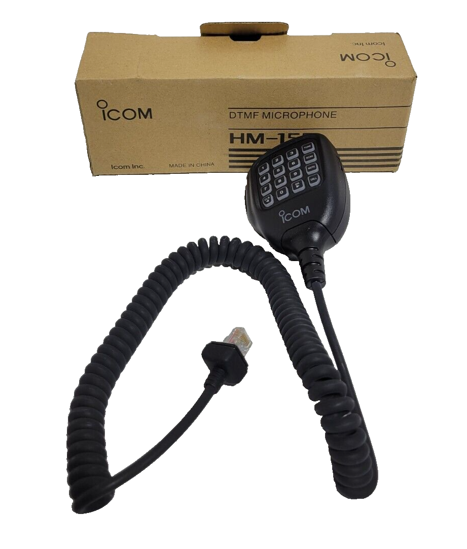 ICOM HM-155 DTMF Hand Condenser Microphone for F7000 - NEW