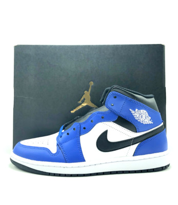 *NEW* Men NIKE AIR JORDAN 1 MID GAME ROYAL / BLACK-WHITE (DQ8426 402)