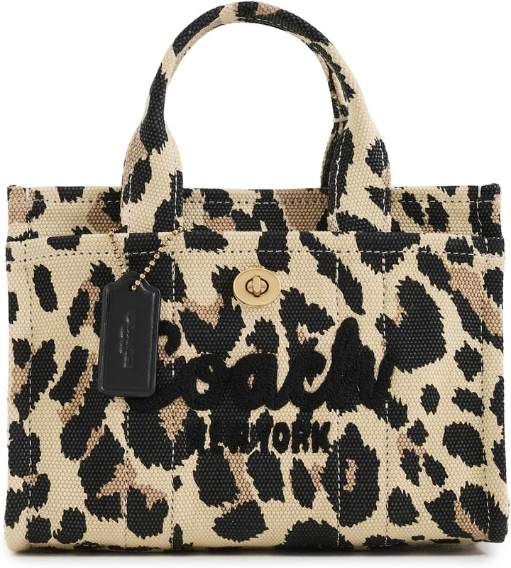 COACH Women's Leopard Cargo Tote 20