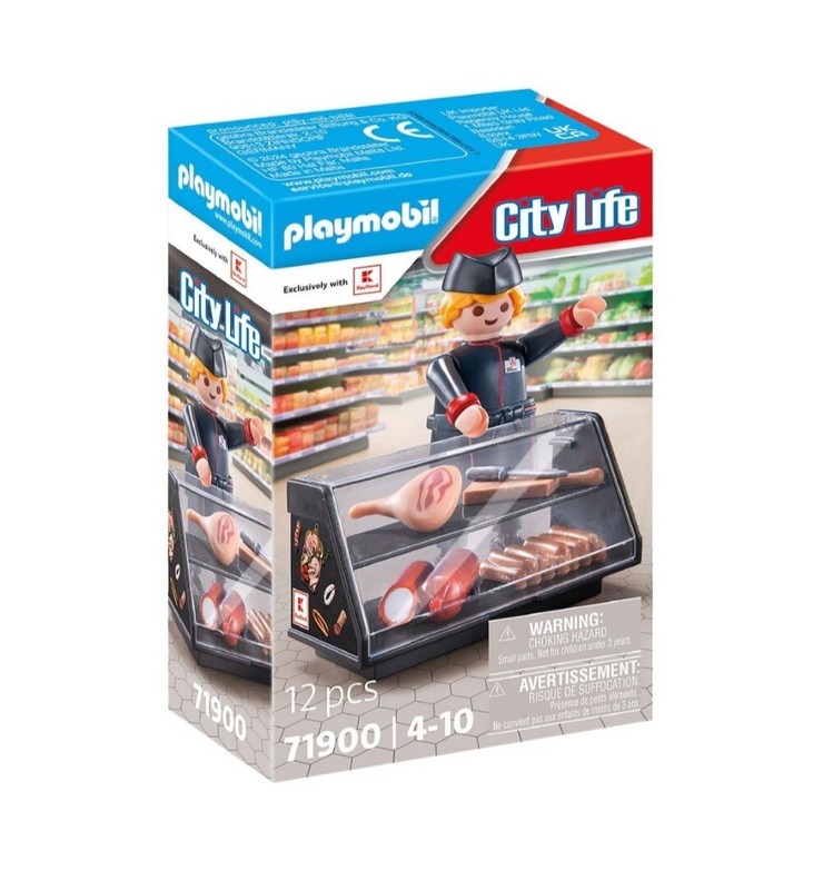 Playmobil 71900 City Life Kaufland Wurstabteilung Neu