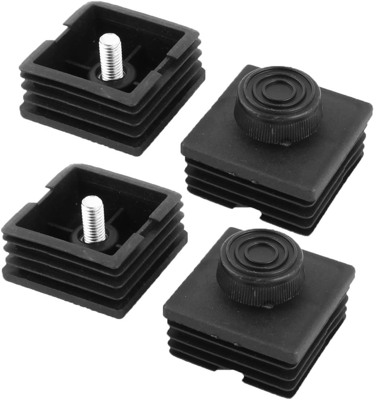 Leveling Foot for Furniture 50X50Mm 4 Sets Adjustable Insert