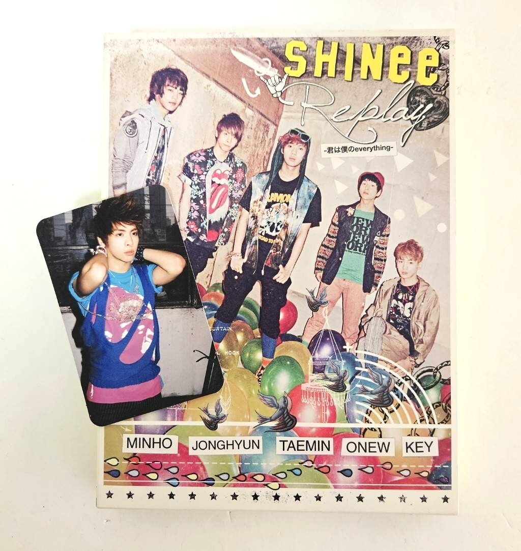 SHINee Replay JP Limited Edition CD+DVD+Photo Booklet+