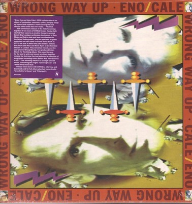 ENO / CALE WRONG WAY UP LP VINYL 10 track 30th anniversary edition (WAST009LP) E