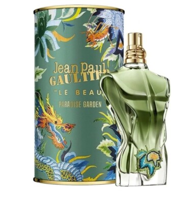 Jean Paul Gaultier Le Beau PARADISE GARDEN 2.5 oz EDP Spray for Men. New NO BOX