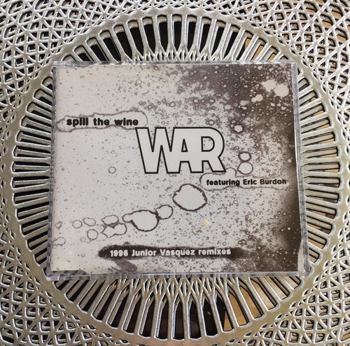 WAR Spill the Wine single CD 1996 Junior Vasquez remixes