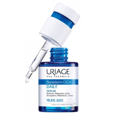 Uriage Bariederm Cica Daily Serum 30ml strengthens, protects and repairs skin