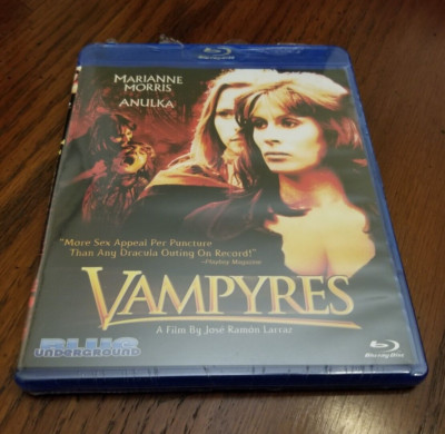 Vampyres 1974 (Blu-ray) A Film by Jose Ramon Larraz, BRAND NEW SEALED, OOP
