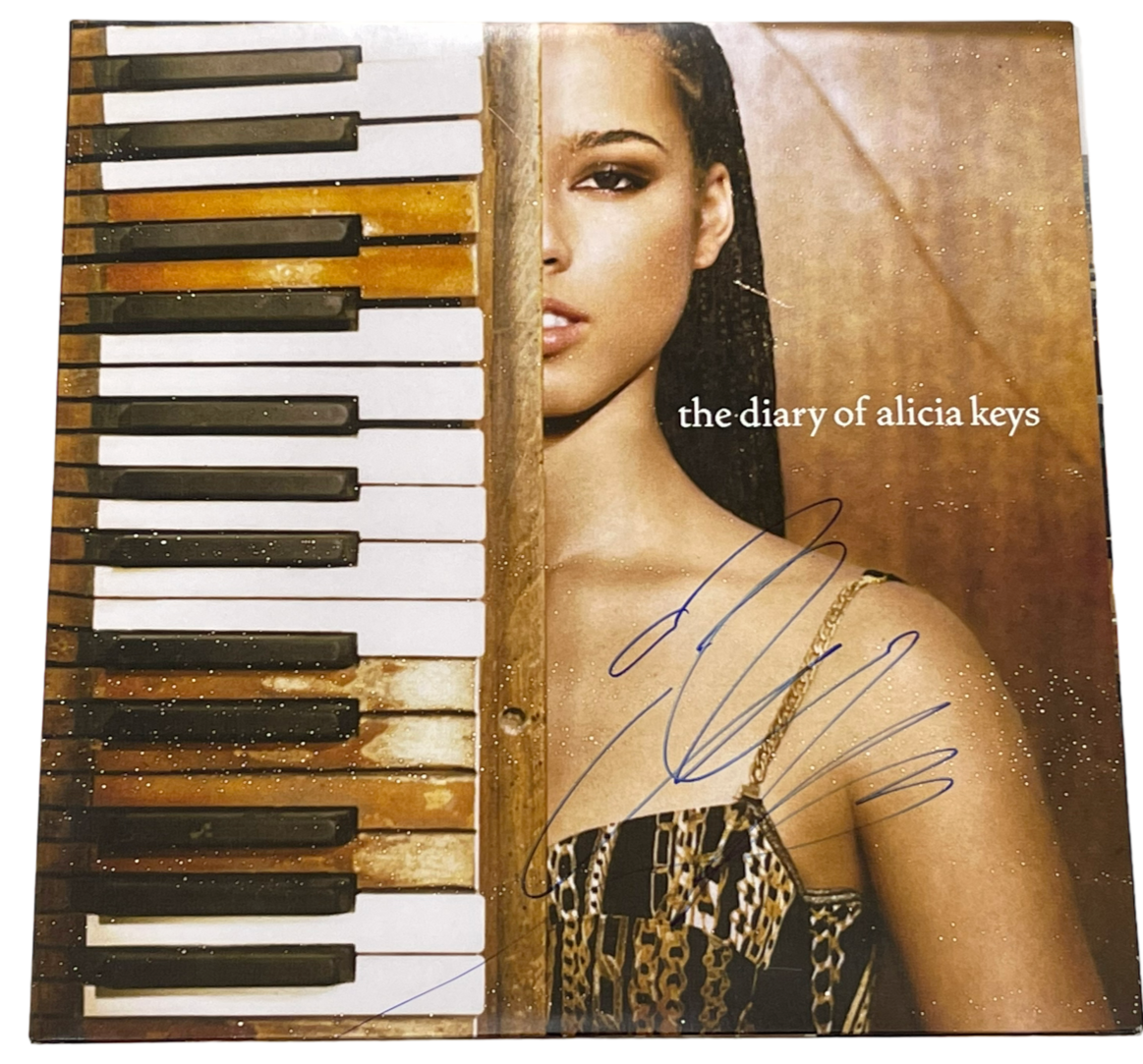 アリシア・キーズ直筆サイン入り超 特大写真…Alibia Keys