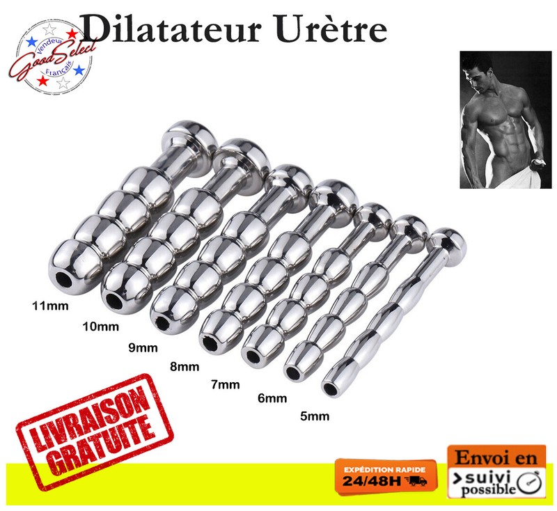 Dilatateur UrÃ¨Tre PercÃ© -Acier Inoxydable- Plug PÃ©Nis Plaisir Intime Homme