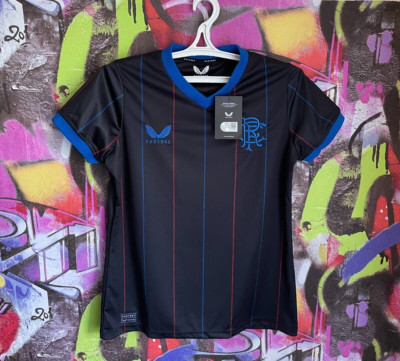 Rangers 2022 2023 Fourth Shirt Football Soccer Jersey 4th Top Womens size 14